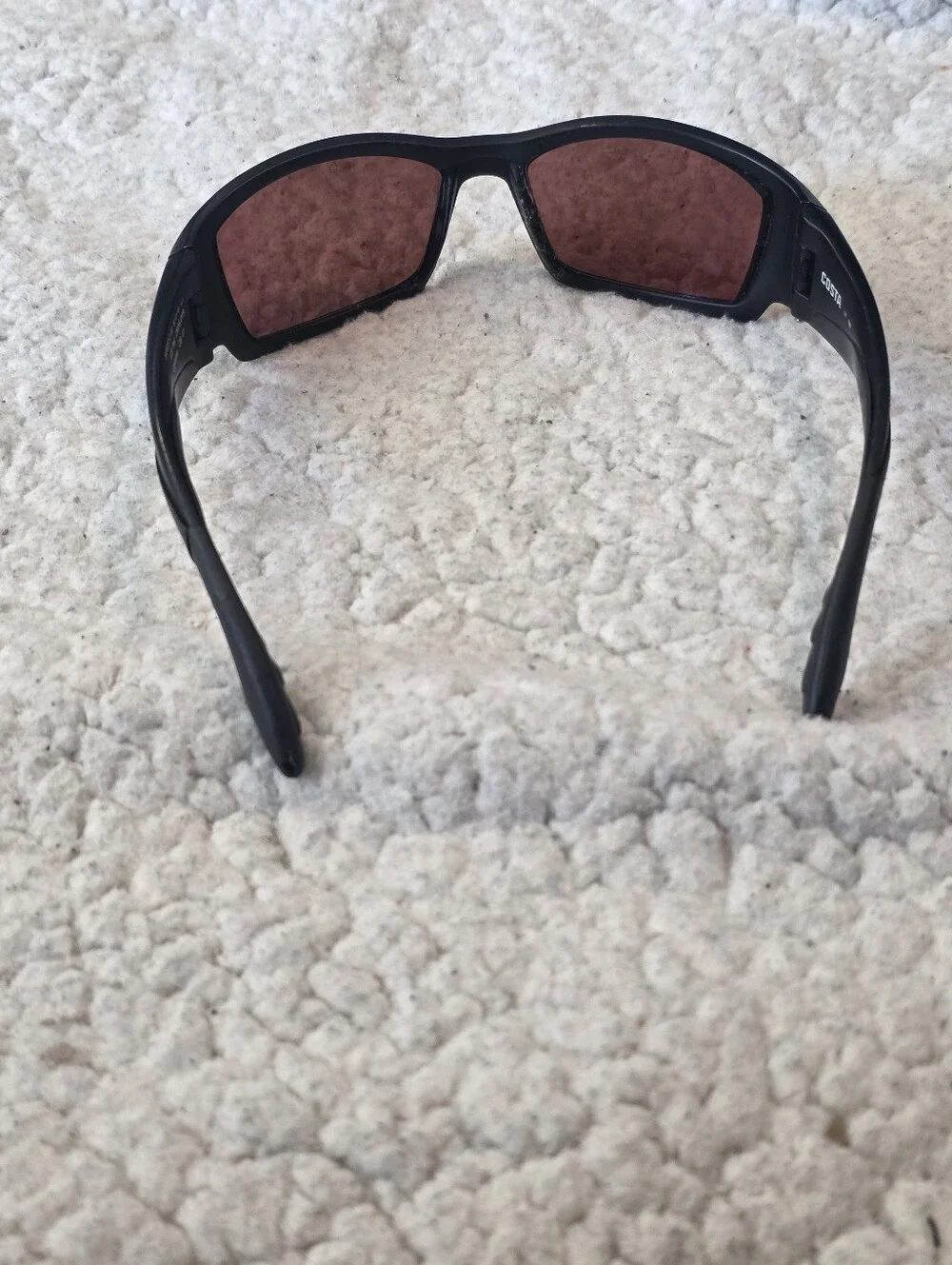 Costa Del Mar Corbina Sunglasses Frame Only Matte Black 62-18 CB 01 Used